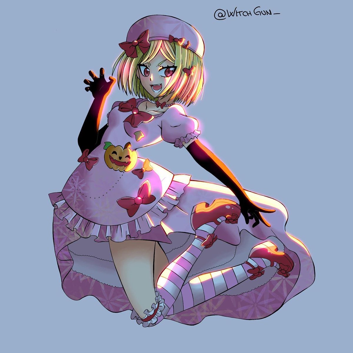 WitchGun_'s tweet image. Lambda🎀🍭 #Umineko #uminekononakukoroni #lambdadelta