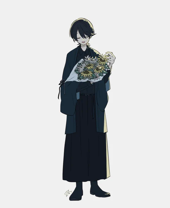 #最高傑作の絵っていうかこの絵が個人的にめちゃくちゃ好きなのであげる これもすき! 