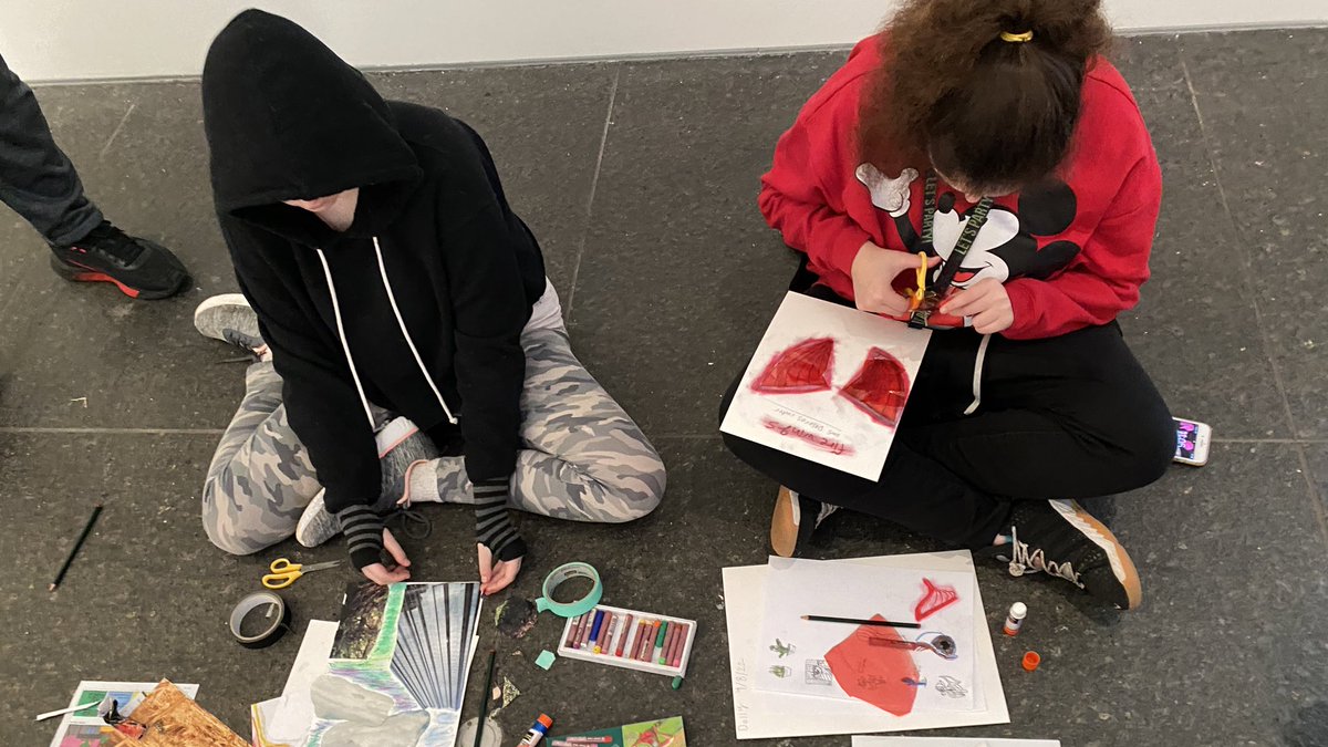 <a href="/MissTiffatASD/">Miss Tiff</a>  &amp; I had such a fun day of making and exploration with our adaptive arts group at <a href="/cmoa/">Carnegie Museum of Art</a> yesterday! What a great way to close out the week before heading into spring break 😁