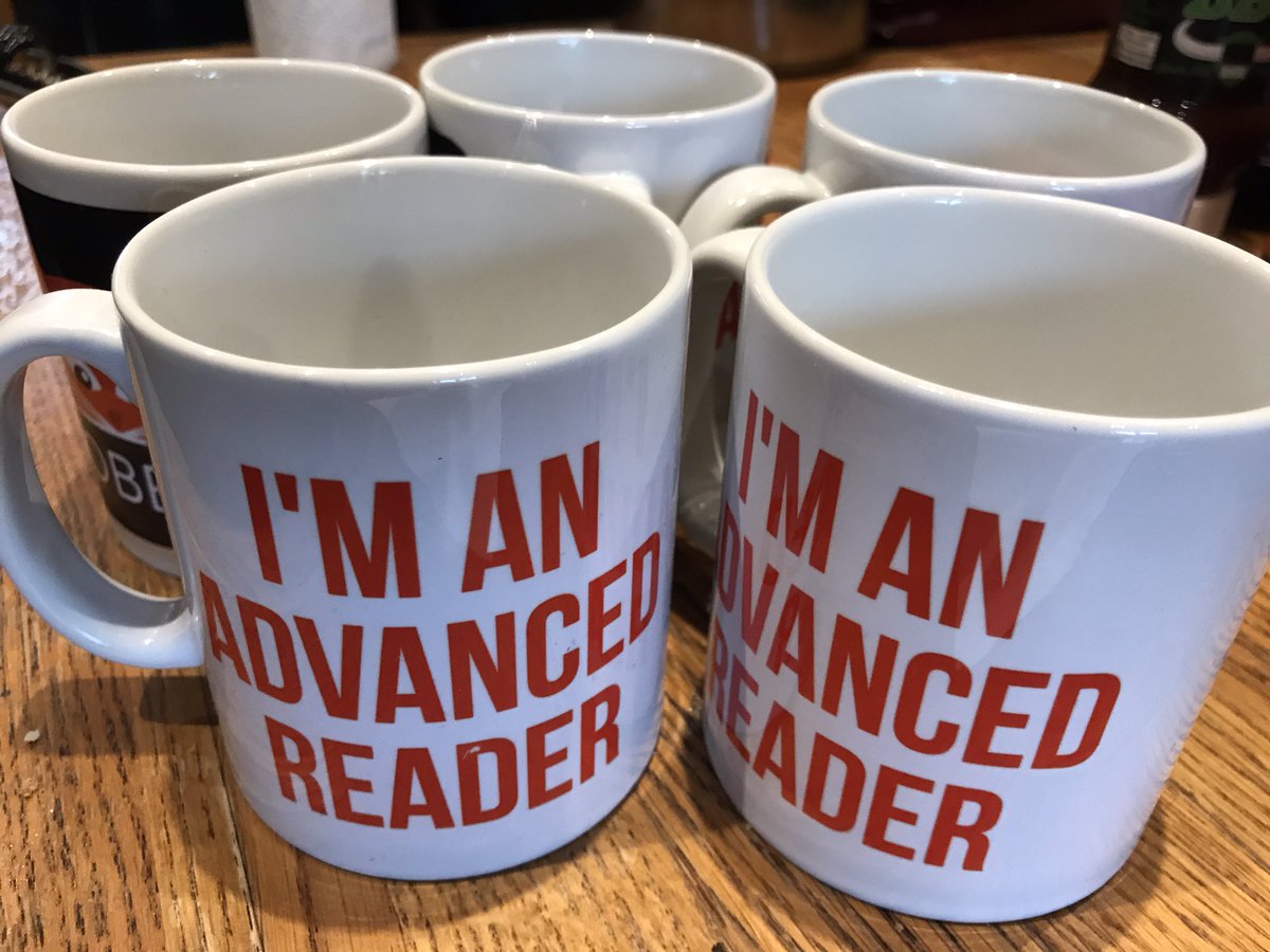 I’ve just found five spare HART team mugs in a random box. So we have five spaces for grabs. The first five to reply get in. You must be committed to early reading, feeding back and reviewing our books. GO!