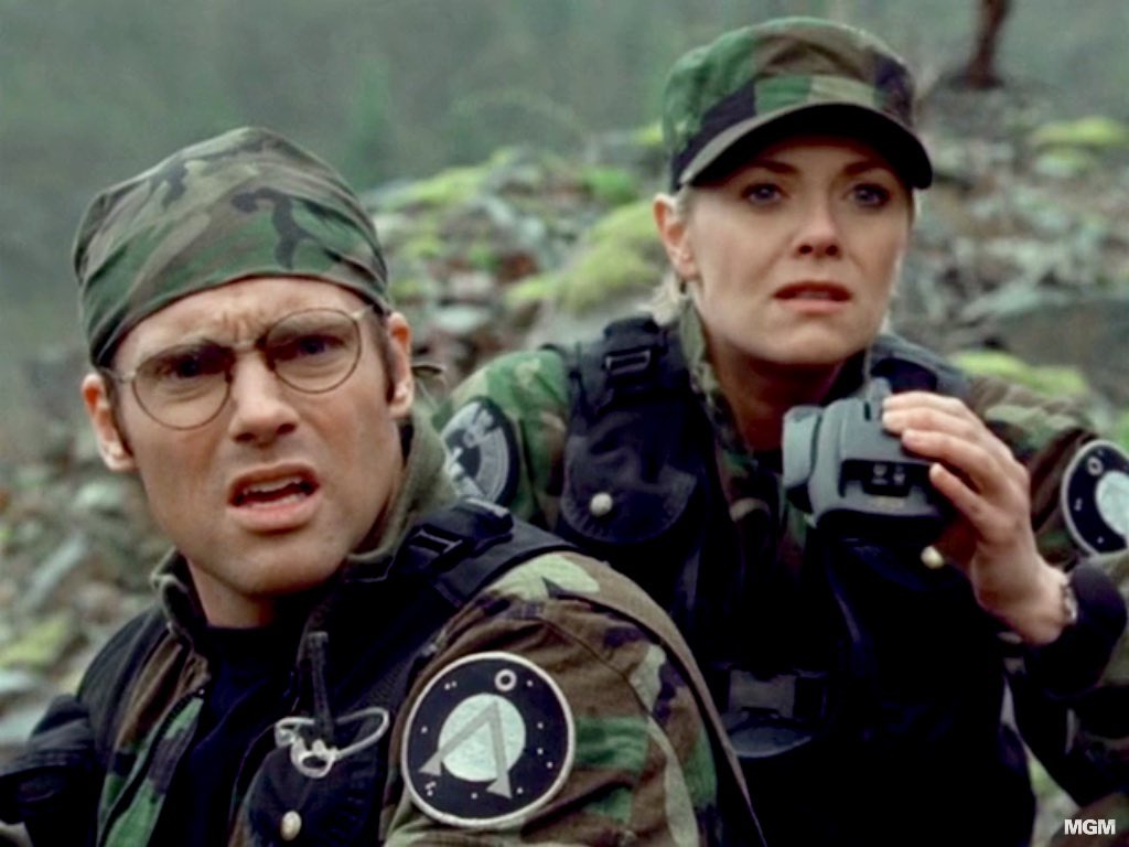 rsundayr's tweet photo. Carter, do you see what I see?
It looks like… giant spiders, Sir.
Indeed.
Ack, god, I hate spiders!
#DailyDistraction #StargateSG1 #WeWantStargate #ScifiProblems https://t.co/r5s4KuqgOk