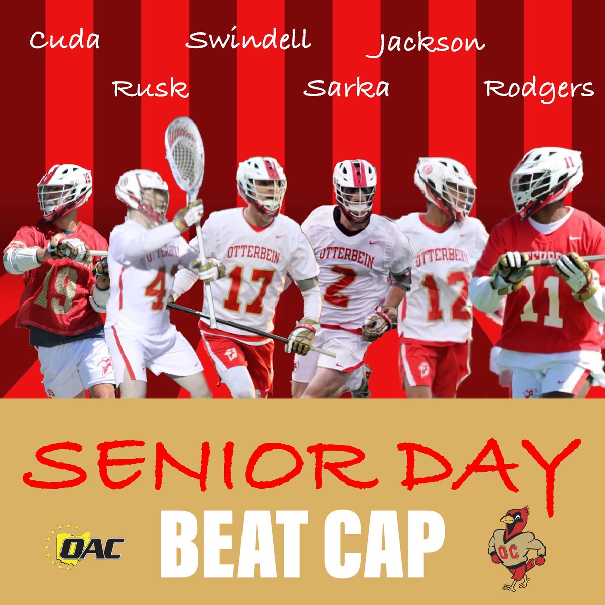 Ott_MLax's tweet photo. Game Day! Excited to honor our seniors today as we host our cross town rivals.
#BeatCap https://t.co/D1Q5GPONB5