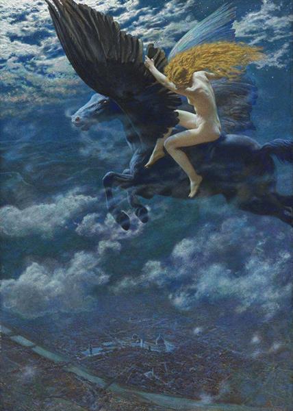 MaeneSigne's tweet photo. 'I hear a small voice from the hill,
The vapour is deadly, pale, and still—
A murmuring sough is on the wood,
And the witching star is red as blood.'
-A Witch’s Chant, James Hogg.

🎨Edward Robert Hughes
#BookWormSat https://t.co/RHEtDBM1ip