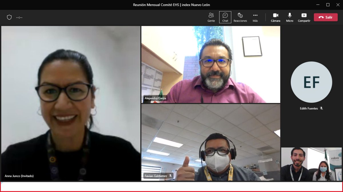 GarzaMendezAlex's tweet photo. #comite de #ehs #index trabajando para la mejora de la #seguridad #salud y #ambiente de la #industria es un placer coincidir compañeros https://t.co/bsvRPFpQcy