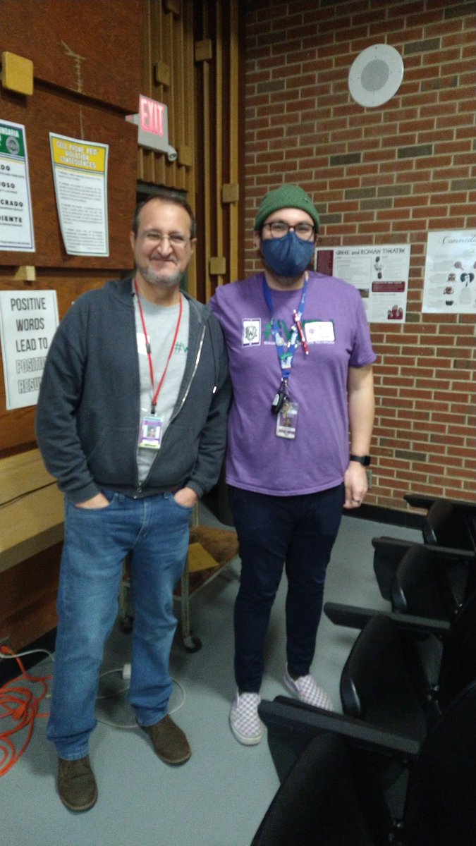 fourbeeznme's tweet photo. #edcampwaukegan hard at work having fun with welcoming all to our 1st ever Edcamp https://t.co/WrtgG04qTb