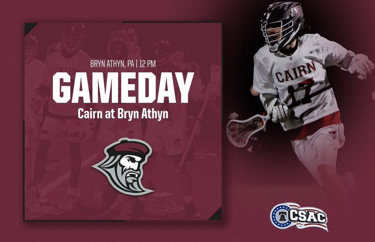 GAMEDAY! 

🗓 April 9,2022
🆚 @brynathynmlax 
🕛 12:00 PM
📍 Bryn Athyn, PA
📺 cairnhighlanders.com

#AndThenSome #FAMILY #BrickByBrick #GoCairn #CairnMLax