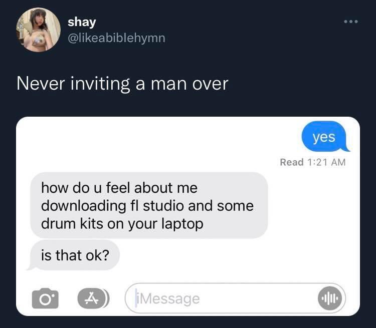 studiokaimusic's tweet photo. Honestly he’s not even in the wrong https://t.co/qIPxsEWaY8