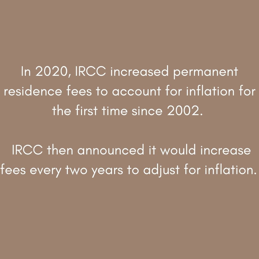cielimmigration's tweet photo. Did you know: Immigration, Refugees and Citizenship Canada (IRCC) is increasing fees for all permanent residence applications? 
Read on to know more. 
.
.
.
#immigratetocanada #canadianimmigration #canadavisa #canada #immigration #canadapr #canadalife #immigrationconsultant https://t.co/OCJa6mCSEZ