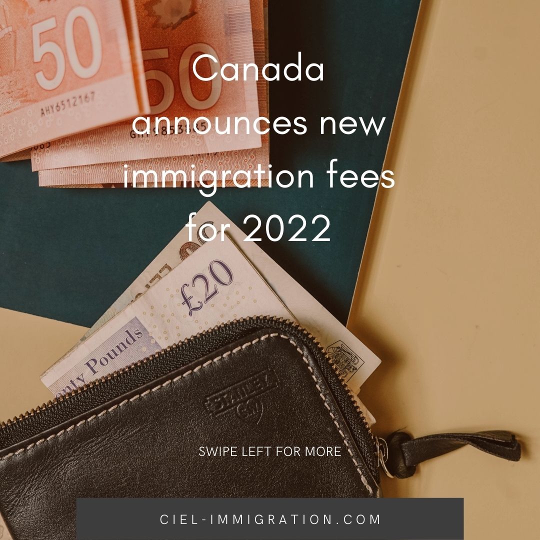 cielimmigration's tweet photo. Did you know: Immigration, Refugees and Citizenship Canada (IRCC) is increasing fees for all permanent residence applications? 
Read on to know more. 
.
.
.
#immigratetocanada #canadianimmigration #canadavisa #canada #immigration #canadapr #canadalife #immigrationconsultant https://t.co/OCJa6mCSEZ