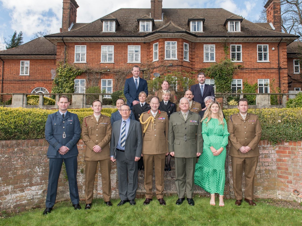 CSOC_MOD's tweet photo. We ask a lot of our people, so it’s important we recognise when they’ve been exceptional.

This week, our Commander General Sir Patrick Sanders presented commendations to UKStratCom personnel in recognition of their dedication and excellence. https://t.co/Jc1vleb8C3