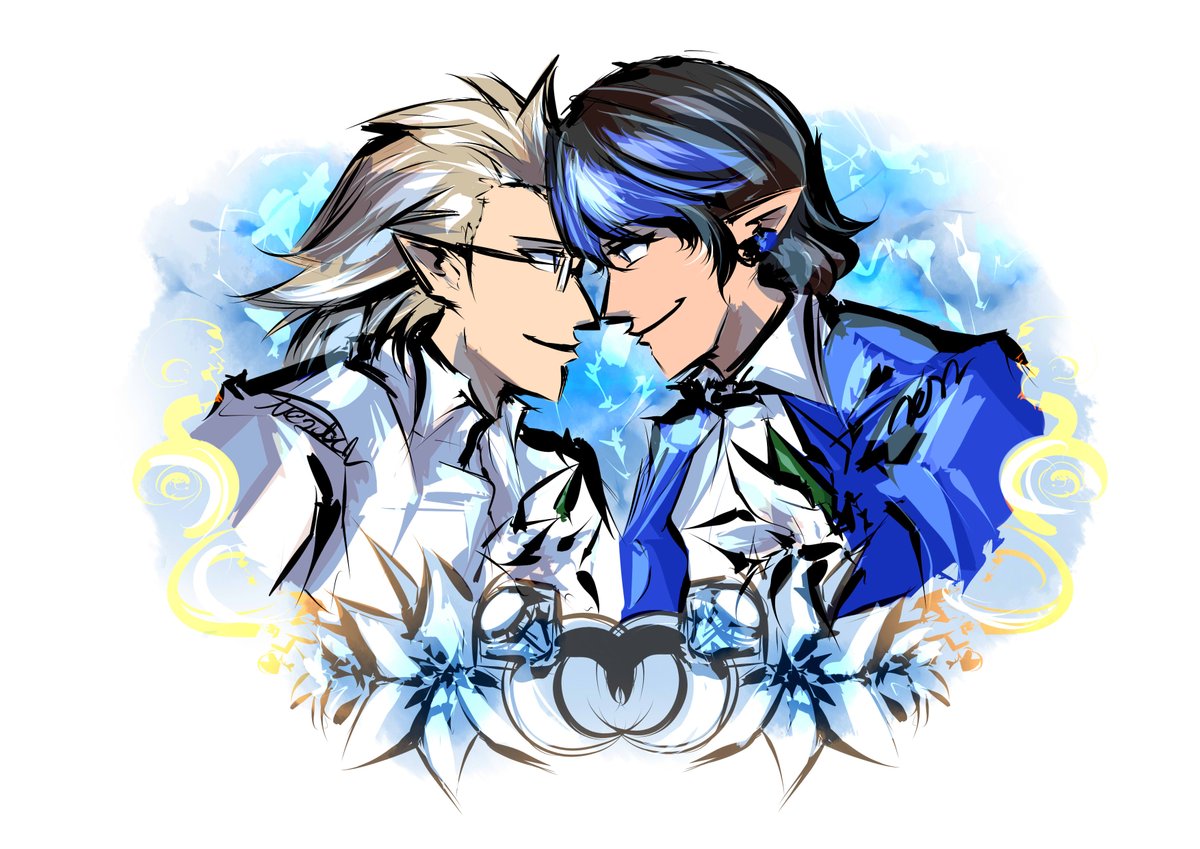 7marichan7_14's tweet photo. A gift fo @FunnySouly &amp;  @EgrisLghtnnghwk 💗 It was a pleasure to have been your honored guest 💋 #FFXIV #FFXIVart #FF14 https://t.co/yM5elCegFE