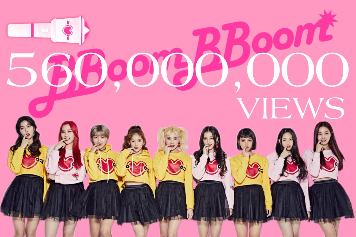 mmld_merries06's tweet photo. Merries!!! New Record For our Queens "Bboom Bboom" M/V 
hits 560 Million Views on YouTube. #MOMOLAND #BboomBboom #Ot9_days #Nancy #Jooe #Nayun #Jane #Hyebin #Ahin #Jane #Taeha #Yeonwoo https://t.co/0wmdT6ud3b