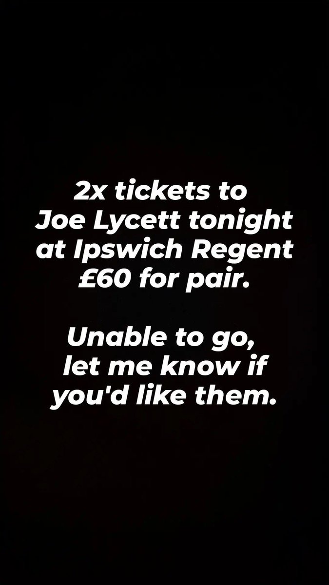 rosstheteacher's tweet photo. 🎟️🎟️ message me if interested https://t.co/IxrC5dspAA