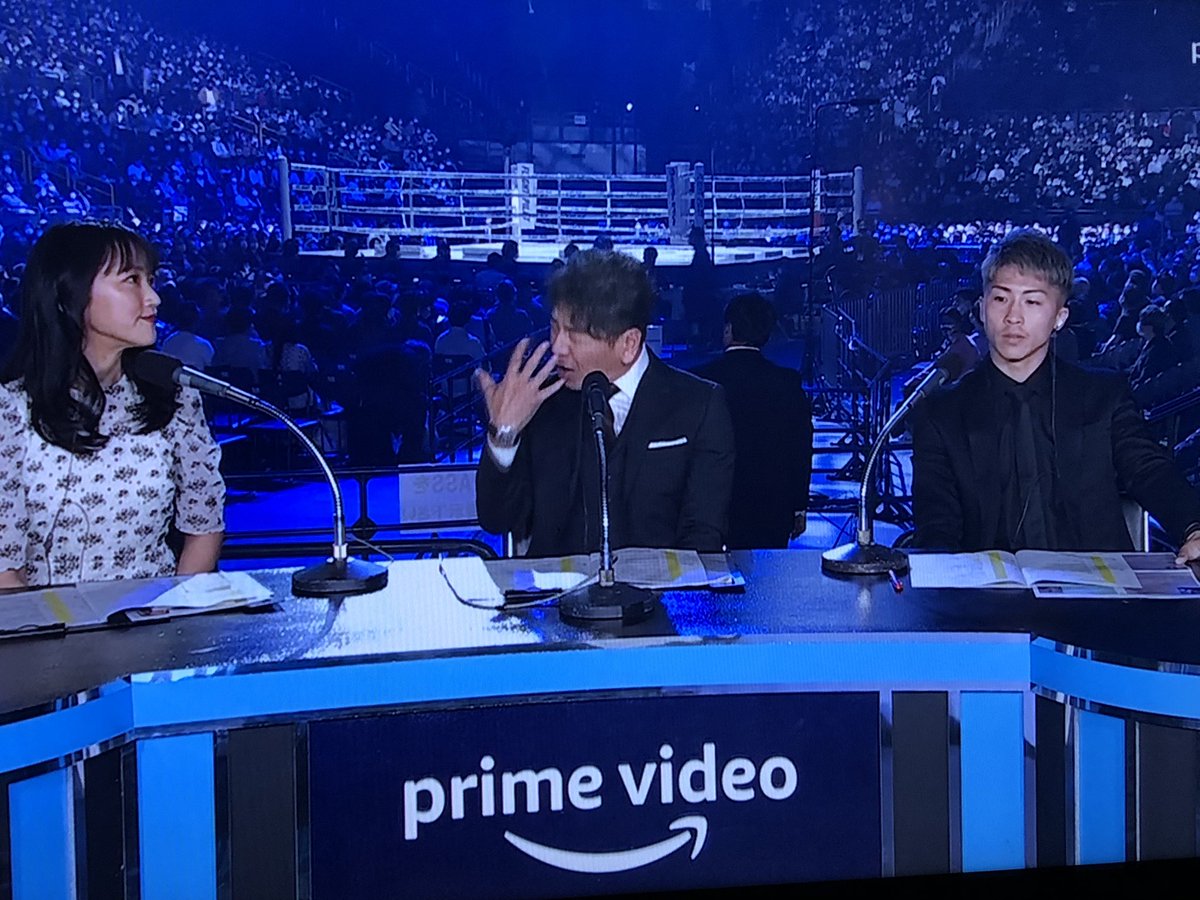 progress0515's tweet photo. ライブ放送始まった‼️

#村田諒太vsゴロフキン https://t.co/k5Jkkb6h27