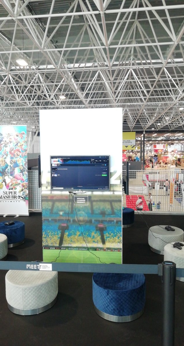 VSTolosa's tweet photo. Le stand pour le tournoi se situe sur la mezzanine du HALL numéro 1 #FIFA22 https://t.co/cWcyzof8KD