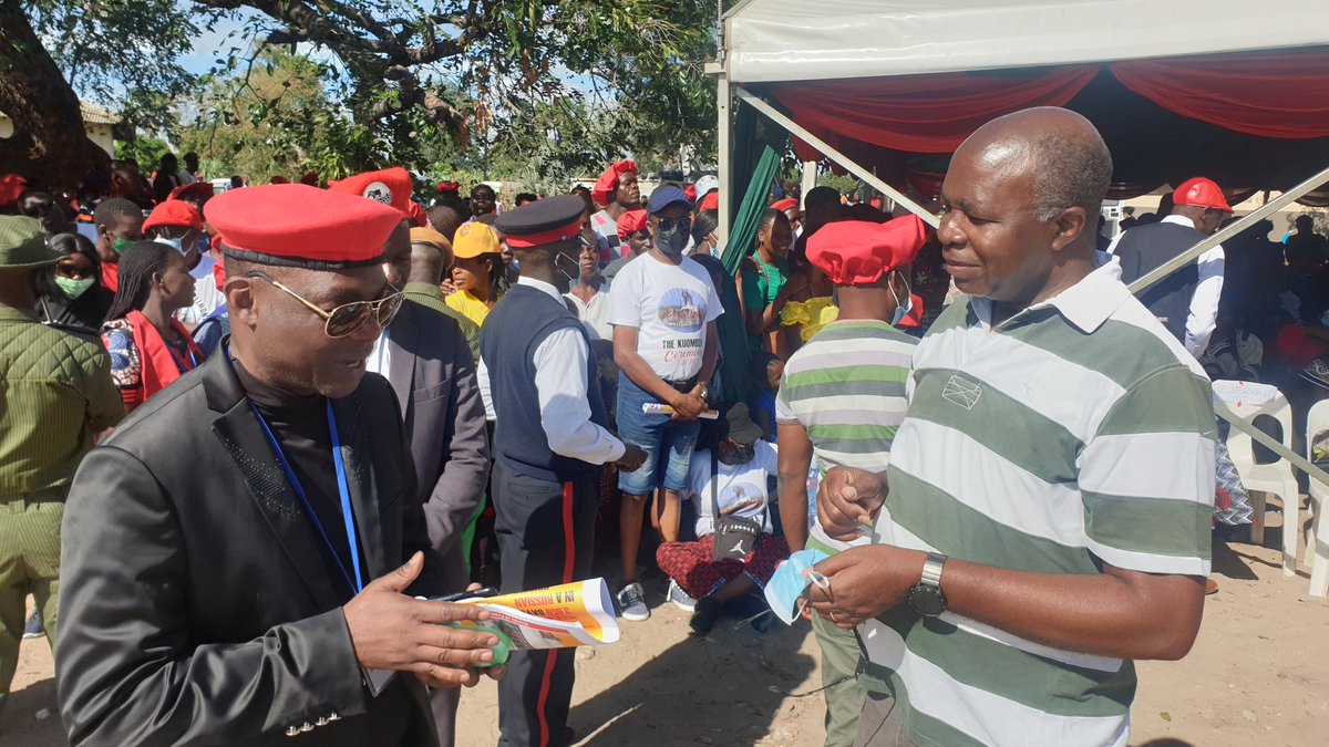 mofnpzambia's tweet photo. #KUOMBOKA DAY - Greetings from #Lealui Palace & Royal Village, The Summer Capital of His Majesty The #Litunga, The King of The #Lozi People of Western Province, Zambia - Dr. S. Musokotwane, Finance Minister. https://t.co/P8XQu3ttVz