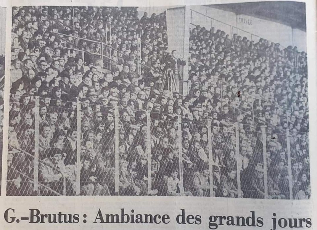 catalanmedia's tweet photo. 46 years ago Stade Gilbert Brutus was packed to the rafters for XIII Catalan versus British champions and cup holders @Saints1890.

Let's hope for the same again today... and the same result, 18-10 to Catalans! 😉
❤💛🐉😇🏆 https://t.co/ZBcGaeqUtu
