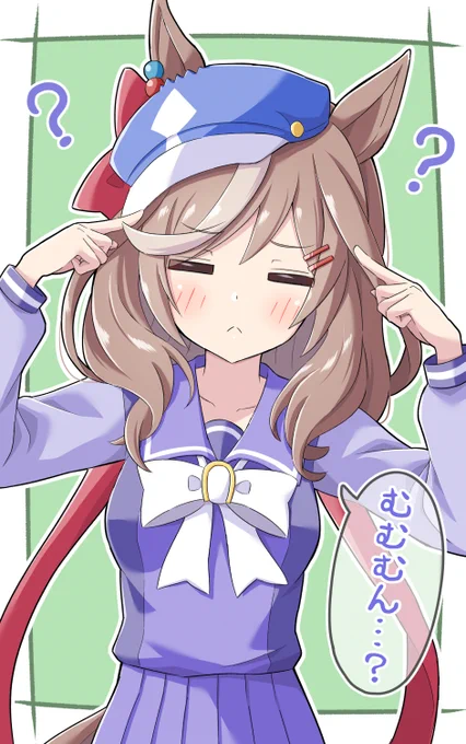 考えるマチタンです
#自分が何度も投稿してしまう画像 