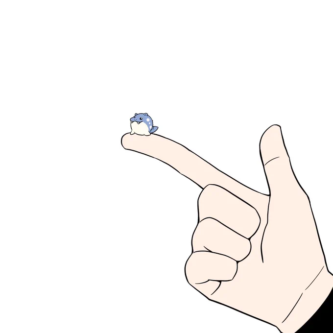 1いいねごとに1mm大きくなるタマザラシ 