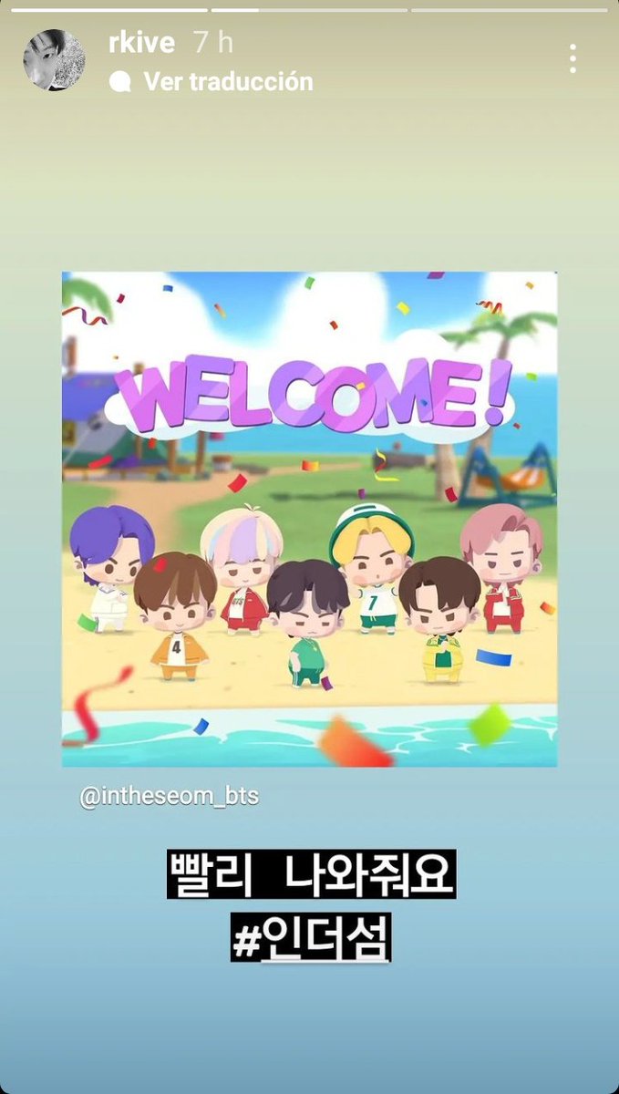 BTS_Is_Seven_1's tweet photo. ๛ɴᴀᴍᴊᴏᴏɴ ɪɢ ʜɪsᴛᴏʀɪᴀs

Sal rápido #EnLaIsla
Un amigo mío me lo envió 

#Namjoon @BTS_twt 
♡🌸 https://t.co/zrClnln5LJ