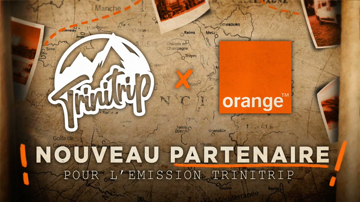 mythiXTrinity's tweet photo. Ce ne serai pas le moment de vous annoncer que @Orange_France est officiellement partenaire de #TriniTrip ?!

Ils me font confiance sur ce projet fou où ma 4G/5G sera essentielle pour assurer ce contenu atypique.

Merci à eux 🧡 https://t.co/tTxV3DkJWl
