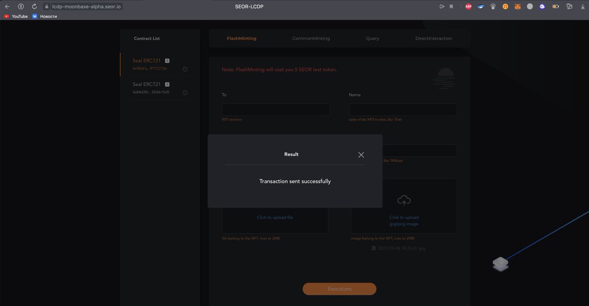 InstMeta's tweet photo. Just an hour ago I saw a post about a passing crack from SEOR. Transactions are conducted well, the complexity is low, which opens up accessibility for many of its future participants. Definitely a cool platform and a good testnet.

https://t.co/Vw8l1oKeuK https://t.co/sqIV6qUWtp