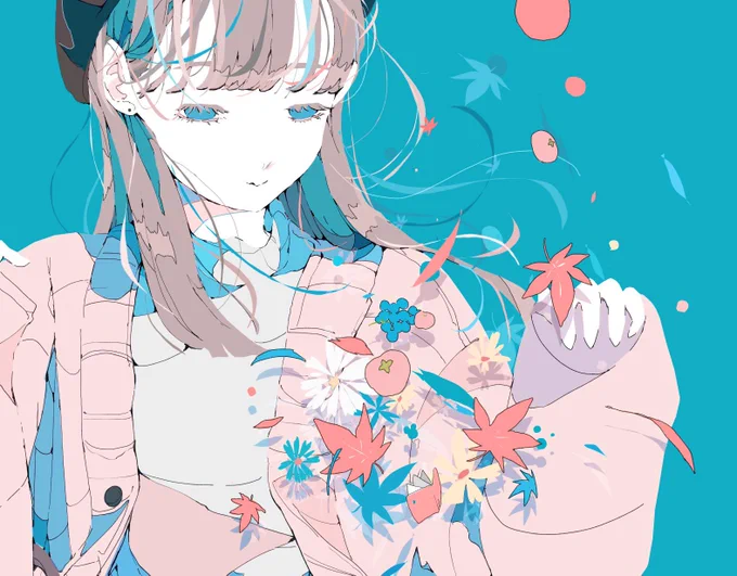 きみの真夏の幻想理論。
秋に胸焦がれる。
春色前線つかまえた。
冬の白ボブの魔法使い。

去年の七月から続いたシリーズついに完結しました
ありがとうございました✏️ 