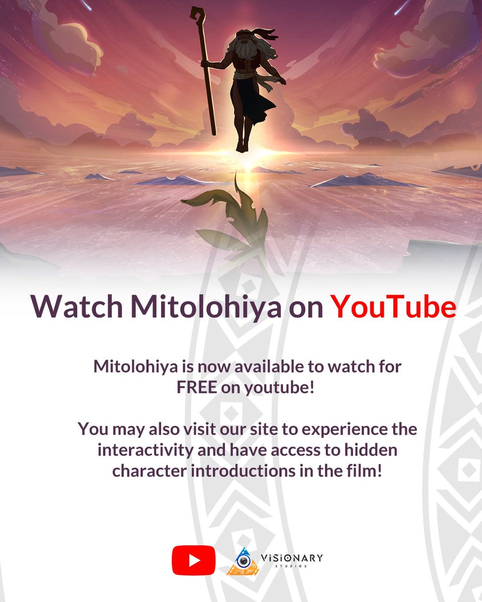 mitolohiya_01's tweet photo. Mitolohiya is now available to watch for FREE on youtube!

https://t.co/1Zg7BN3TwT

You may also visit our site to experience the interactivity and have access to hidden character introductions in the film!

#mitolohiya #mythology #PhilippineMythology https://t.co/8FcKRWqoTy