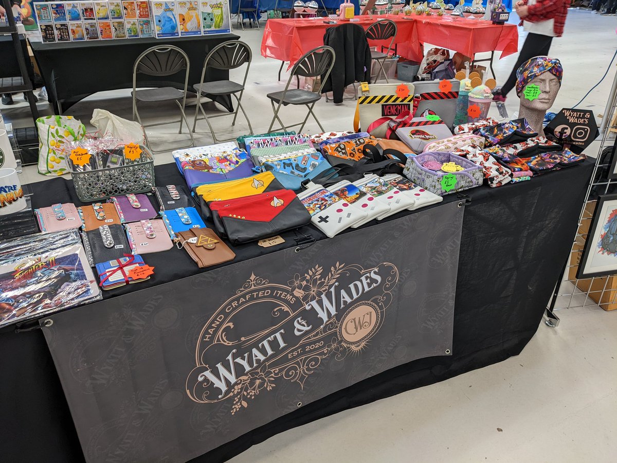 WyattAndWades's tweet photo. We are set up and open! If you're near the Norfolk Showground this weekend pop by to the OLL '22 Video Games Convention We're here with @retrofixuk  @oll_gaming https://t.co/zpOkpYXlCZ