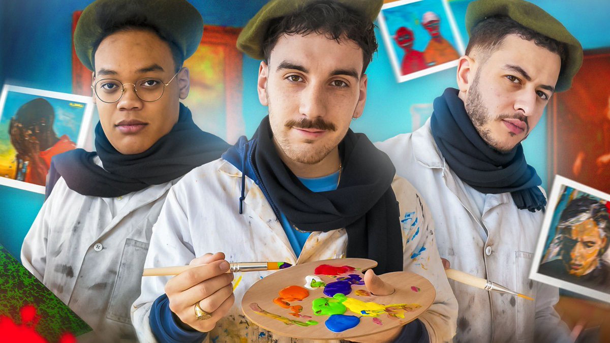 Raska_yt's tweet image. On reproduit des covers de rap (de tête) avec @PatrickAdemo @theobabac ! (c’est un massacre) 👨🏻‍🎨🎨

➡️ youtu.be/mX0zwJOgl8w