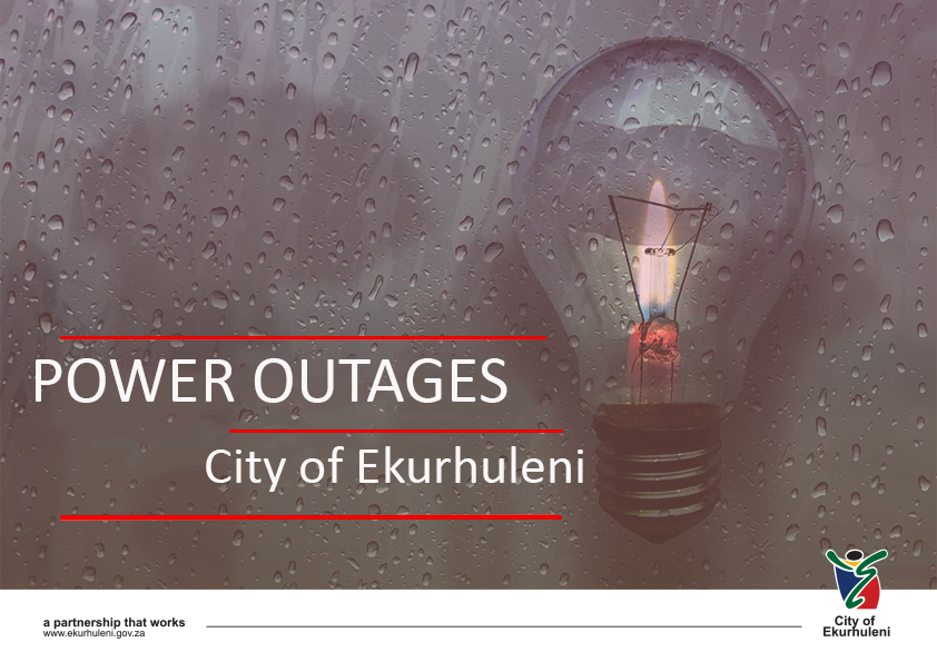 CITY OF EKURHULENI on Twitter "POWER UPDATE EDEN PARK Our team is