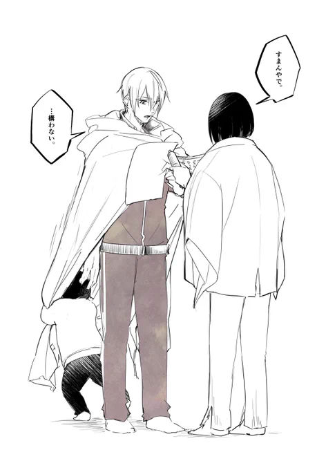 明日の配置決め打ち合わせ中 
