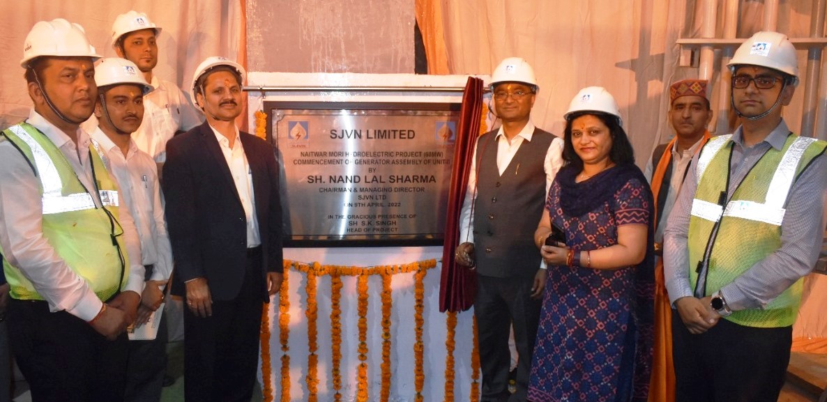 SjvnLimited's tweet photo. Sh. Nand Lal Sharma, CMD @SjvnLimited  inaugurated a Double Lane Steel Truss Bridge at Mori, Uttarakhand during his visit to 60 MW Naitwar Mori Hydro Electric Project @PMOIndia @MinOfPower @OfficeOfRKSingh @CMOFFICEHP @OfficeofDhami @power_pib https://t.co/XatgKwAlog