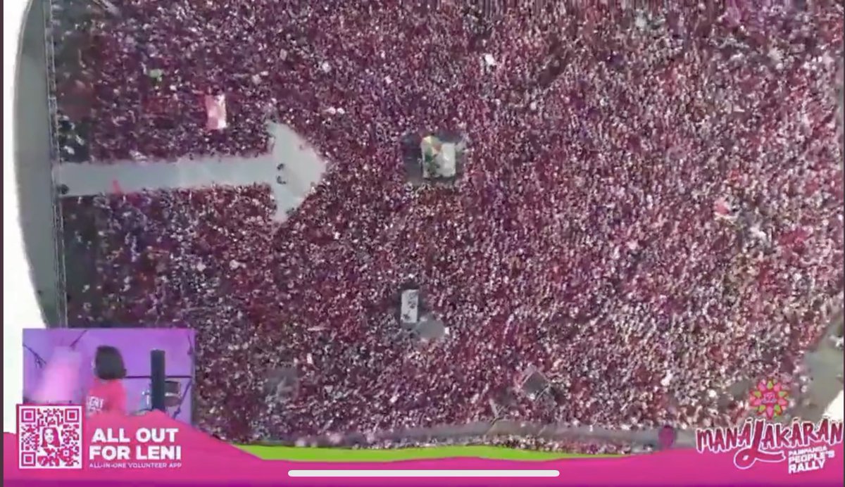 EngrMagpantay's tweet image. Ayaw patalo ng PAMPANGA💕 #PinkSIDE #PampangaIsPink #AngatBuhayLahat #LeniRobredo2022