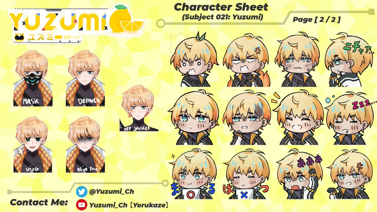 Yuzumi_Ch's tweet photo. 【YUZUMI】
Art: @miracassiela 
Rig: @IkazukiYomika 
Logo: @poii_tapioca 
Emote: @niceshizachan 

【HASHTAGS】
Main : #Yuzumi_Ch
Live: #Zumi_Live
Meme : #Zumimi
Fanart : #ZumiArto
Game : #PlayZumi
Song: #ZuMuse
 Clip: #KlipYuzu
Fan name : #Zummers https://t.co/eGNL051MnY