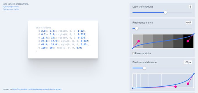 The best CSS generators for your projects. 🧵 - Marko Denic | Rattibha