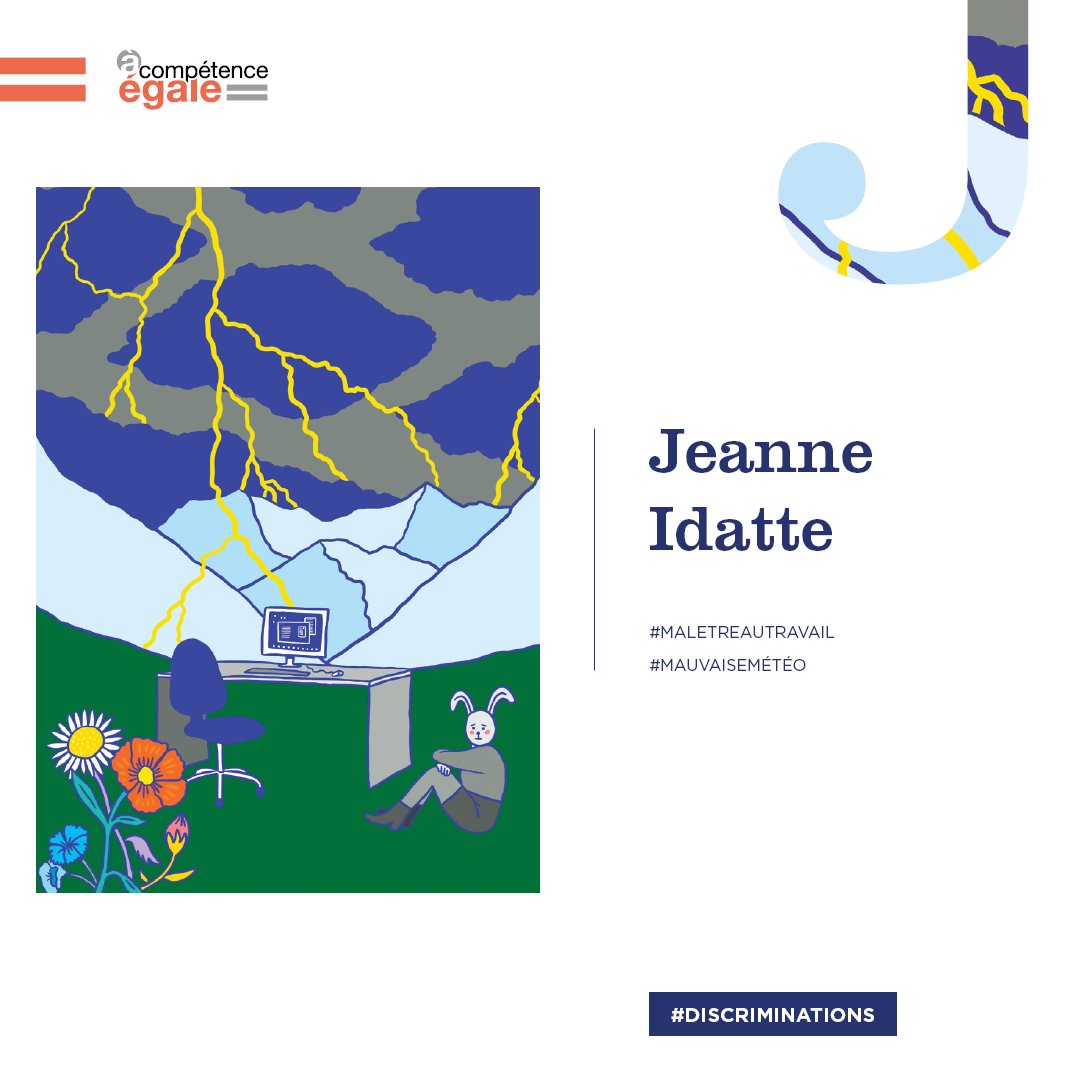 Acompetencegale's tweet photo. Que vous inspire cette illustration de Jeanne Idatte (#HEAR) ?
  
Œuvre réalisée dans le cadre de notre concours d'illustration, avec la participation des élèves de #HEAR de Strasbourg et des @BeauxArtsMars.

#acompetenceegale https://t.co/g42lW3FgPK