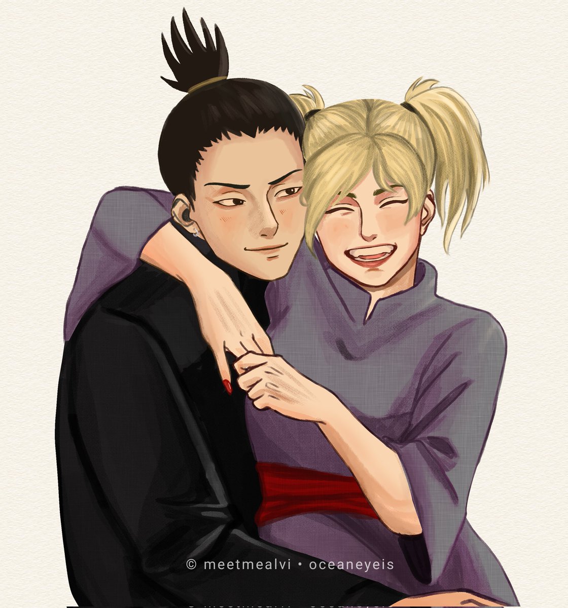 meetmealvi's tweet photo. The smile that saved Shikamaru's life. #ShikaTema #ナルト https://t.co/cNxsnLeJFt