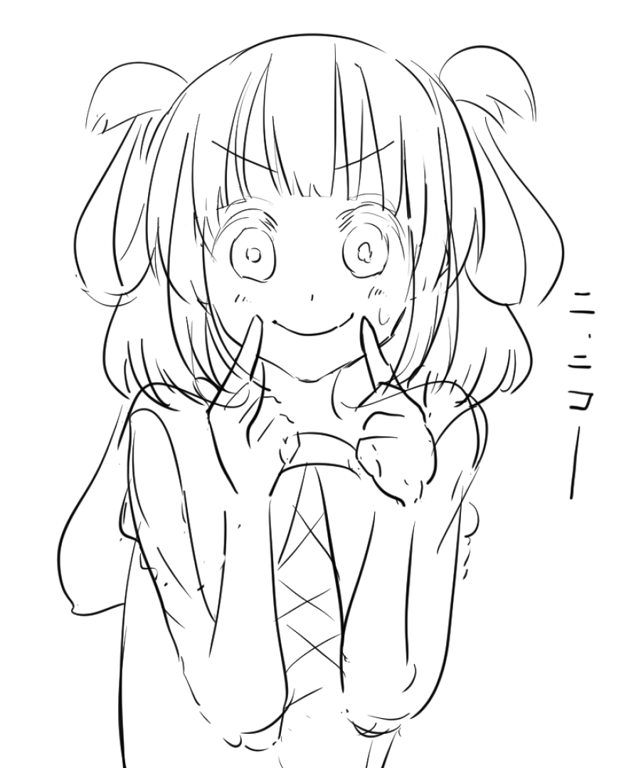 リノちゃんをもっと描きたい 