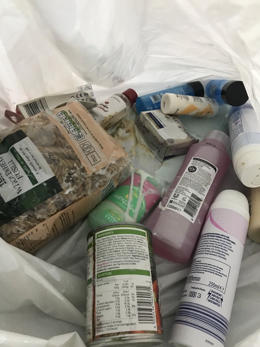 On behalf of the volunteers sorting out contributions for Ukraine. Thank you for your donations but please don’t send opened bottles.