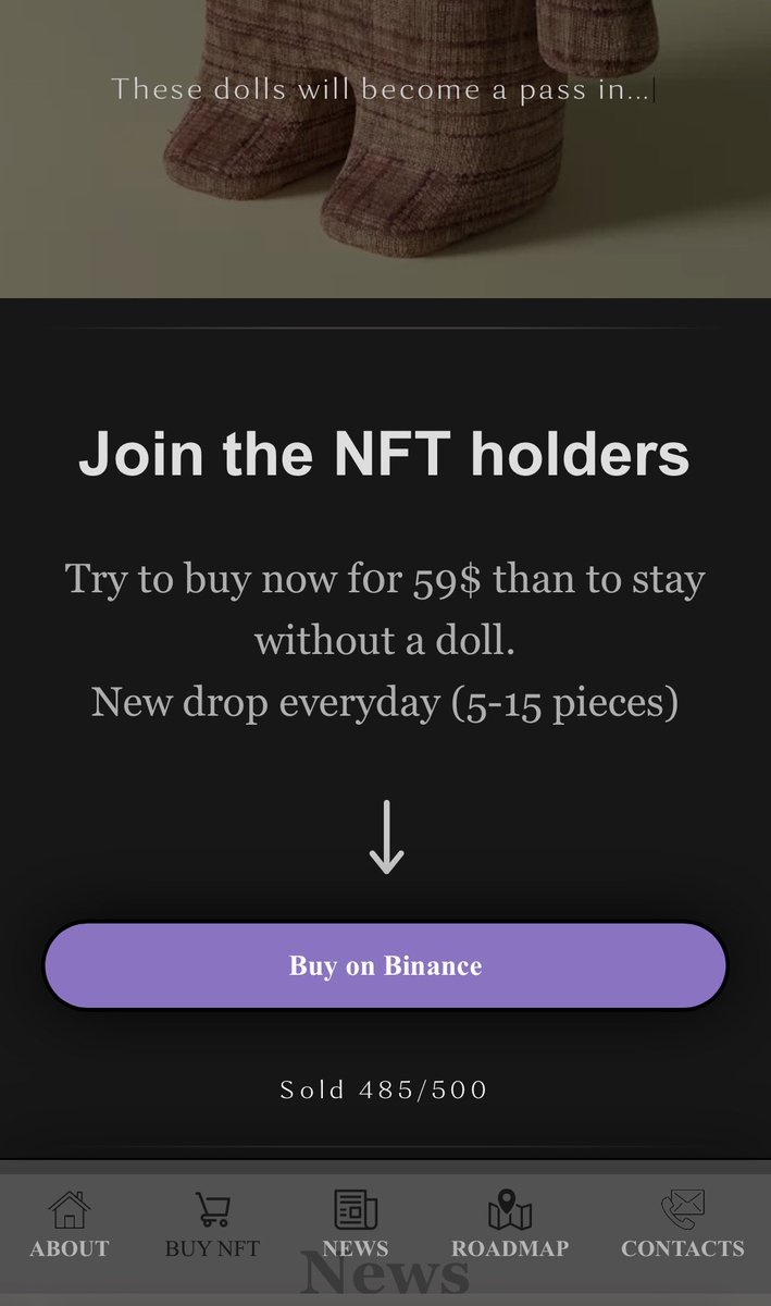 MaxLReeber's tweet photo. @TheBinanceNFT Get a doll before they soled out !!! https://t.co/aonVzyPHrO https://t.co/xuj8C0HJb9