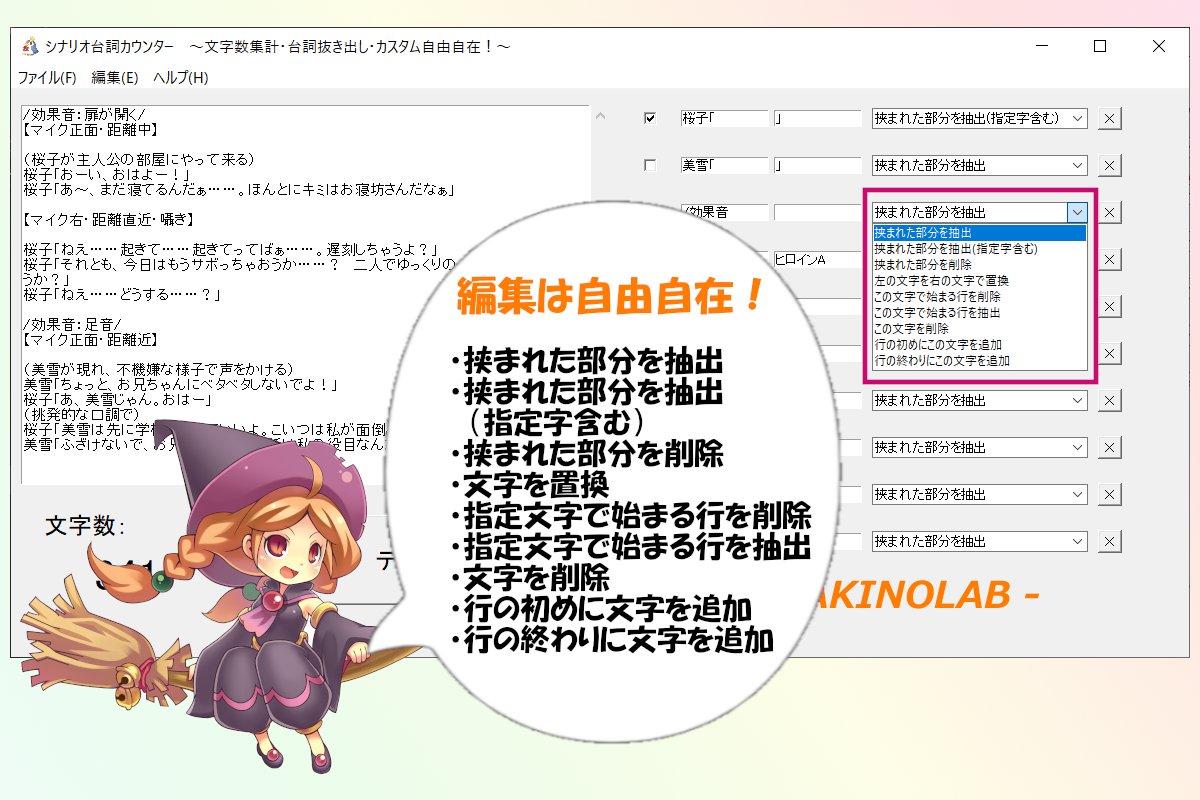 秋野レン シナリオ台詞カウンター発売中 Akino21ren Twitter 秋野レン シナリオ台詞カウンター発売中 Akino21ren Twitter