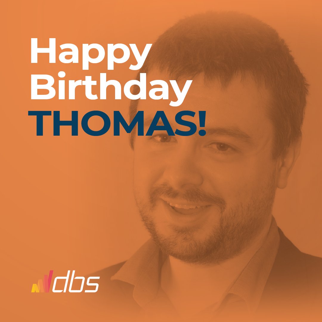 dbsdigitaluk's tweet photo. Happy Birthday to our Web Developer Thomas
We hope you have a lovely weekend celebrating! https://t.co/TRNOEHZxs3