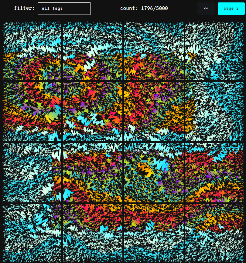 Rainbow Sky Swapping <a href="/TeiaArt/">teia.art | Community Curation</a> 
teia.art/hicetsquigl

16 pieces of 1/1 edition squigls for 1 tez!! ♒️

#Tezos #CleanNFT #Sky #Rainbow #p5js #svgjs