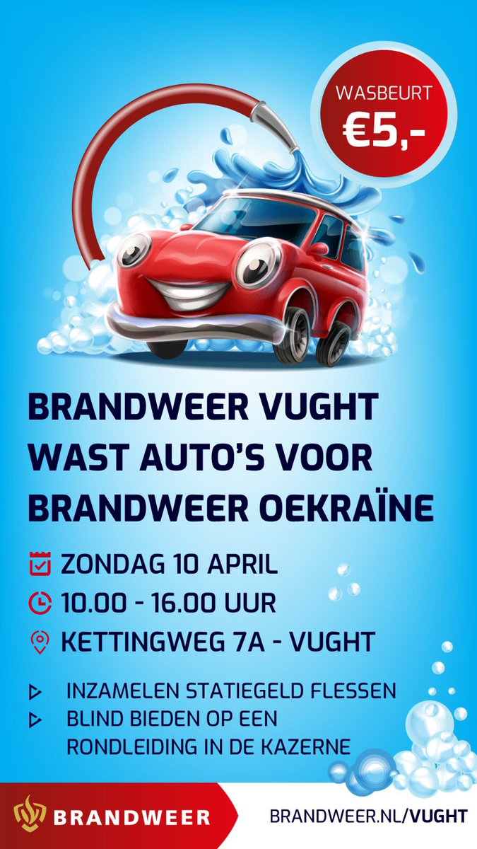 Morgen een mooie actie door de Post Vught u bent allen welkom