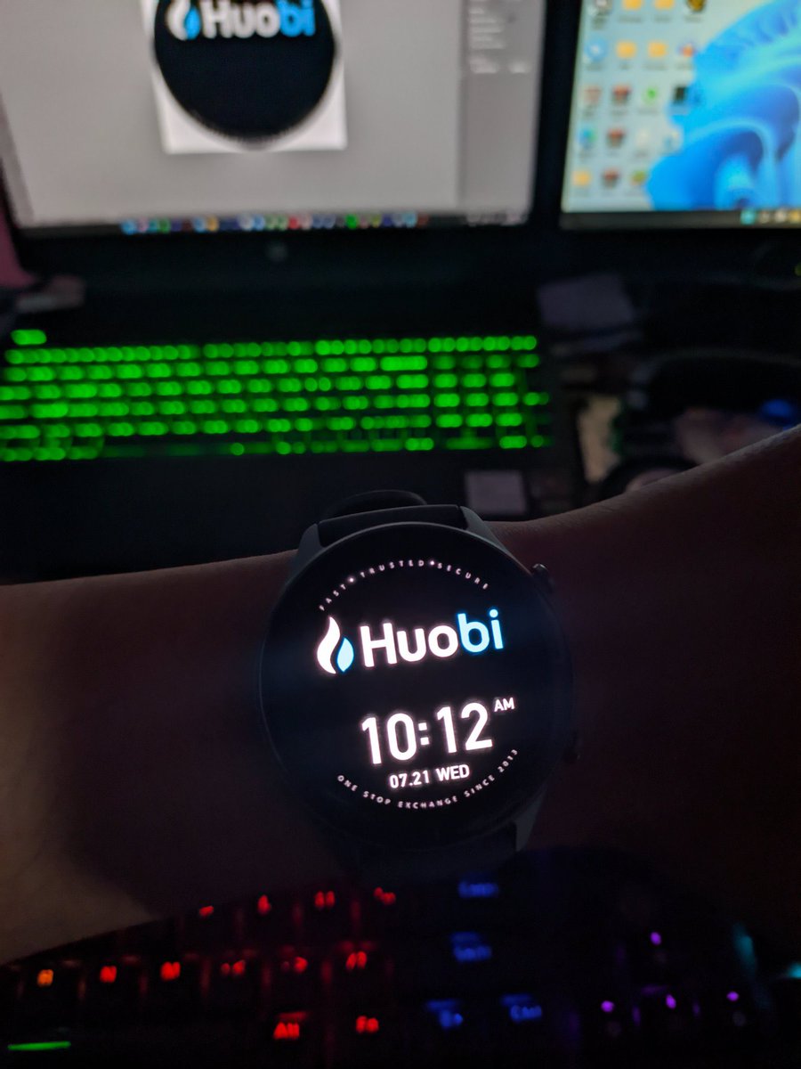 HTX_Global's tweet photo. Nice watch ⌚ 👌 https://t.co/Wqj6rTk6Fr