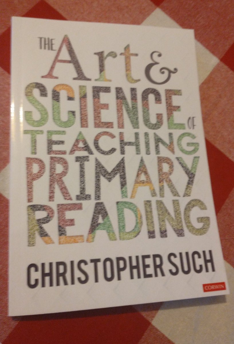 I have *another* free copy of The Art and Science of Teaching Primary Reading to give away. Retweet this tweet for a chance to win it. I will select a winner at random on Monday 18th April.
