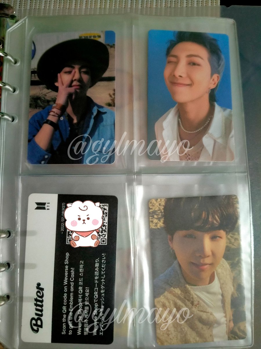 gylmayo's tweet photo. wts lfb help rt pls
rfs: need funds 

onhand butter random photocards

V / Taehyung Butter M2U LD 
RM / Namjoon Butter Cream Pc 
Suga / Yoongi Butter Peaches Pc

- see photo for more info
- reply / dm for interested ♡

tags rm namjoon cream suga yoongi peaches taehyung v m2u bts https://t.co/pozG5uiBpu