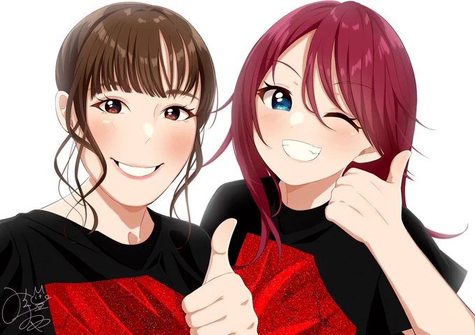 日笠陽子×宇田川巴

 #バンドリ 