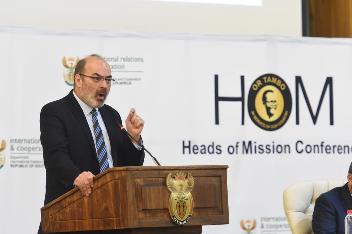 DIRCO_ZA's tweet photo. Day 3 of HoM | South Africa has over 100 embassies and high commissions abroad.
Know your embassy ➡️ https://t.co/R5qV4UDGPK
#TravelSmartWithDirco
#HoMConferenceSA https://t.co/i3guPrbTWv